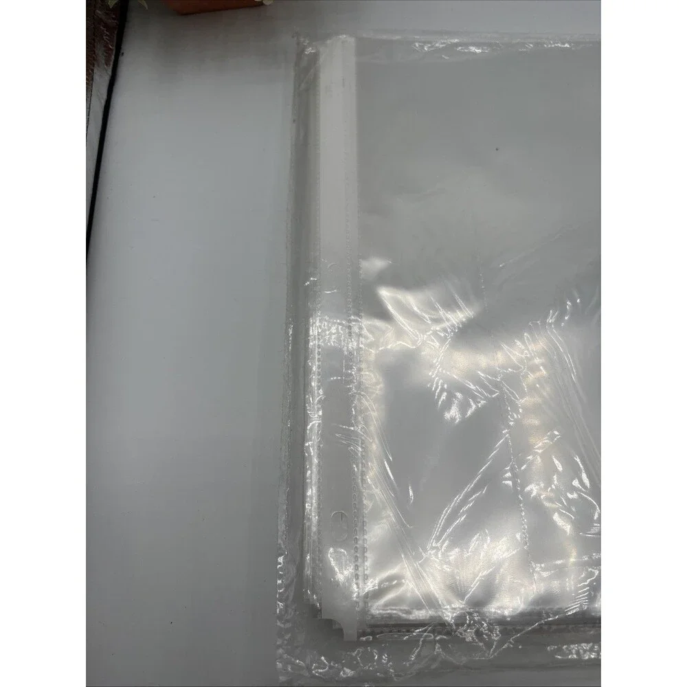 Up&up 100ct Letter Plastic Page Sheet Protectors Standard Clear 8.5x11